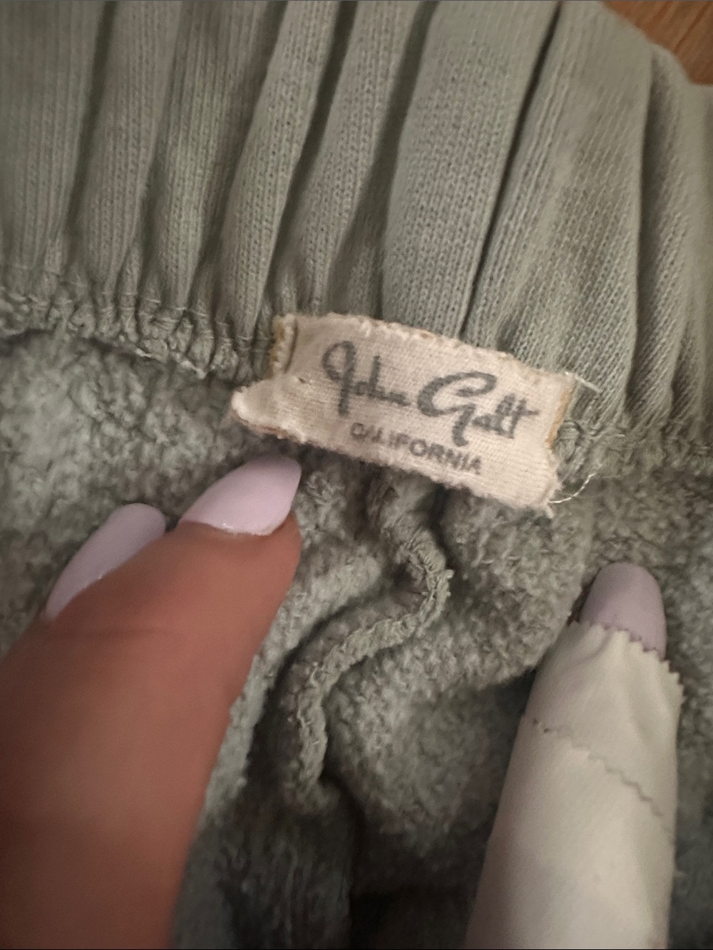 Brandy Melville Light Blue/Gray Joggers OS - Picture 2 of 4